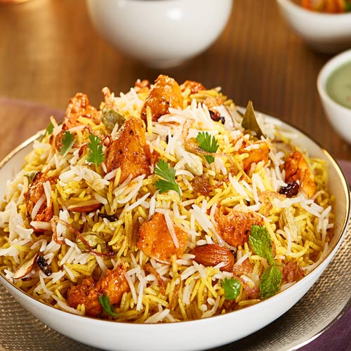 Paneer Tikka Biryani